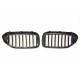 Grila BMW 5 G30 2017-2020 negru lucios (set de 2 bucăți).