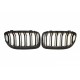 BMW 3 E90 2008.08-2012.06 atașamente negre lucioase (set de 2 buc)