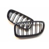 BMW 3 E90 2008.08-2012.06 negru mat (set de 2 buc) grilă