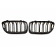 BMW 3 E90 2008.08-2012.06 negru mat (set de 2 buc) grilă