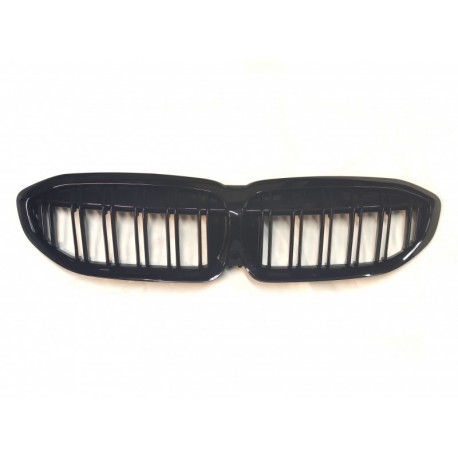 BMW 3 G20/G21 2019- capac fals negru lucios (set de 2 buc).