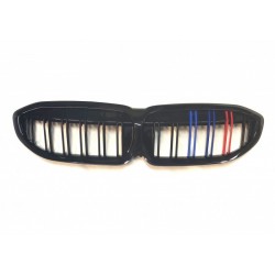 BMW 3 G20/G21 2019- Placă de atracție neagră lucioasă (set de 2 seturi de 3 culori) tuning