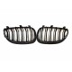BMW 5 E60 2003.07- Grila față negru lucios (set de 2 buc.)
