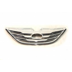 Hyundai Sonata 2013- grilă, albă, cromată