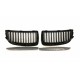 BMW 3 E90 2004.11-2008.08 grilă neagră mată, ornament superior 2pc. (tuning dreapta/stânga