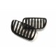 BMW X3 E83 2006.03-2010.11 capac fals negru lucios (set de 2 buc.)