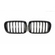 BMW X3 F25 2010.11-2014.03 atașamente negre lucioase (set de 2 buc)