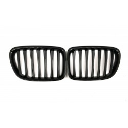 BMW X1 E84 2009.09- Grilă față negru lucios (set de 2 buc)