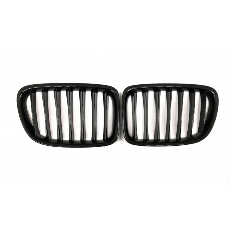 BMW X1 E84 2009.09- Grilă față negru lucios (set de 2 buc)