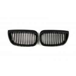 BMW 1 E87/E81/E82 2004- Grilă față negru lucios (set de 2 buc.)