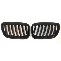 BMW X5 E53 2004-2006 capac fals negru lucios (set de 2 buc)