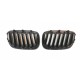 BMW X5 E53 2004-2006 capac fals negru lucios (set de 2 buc)