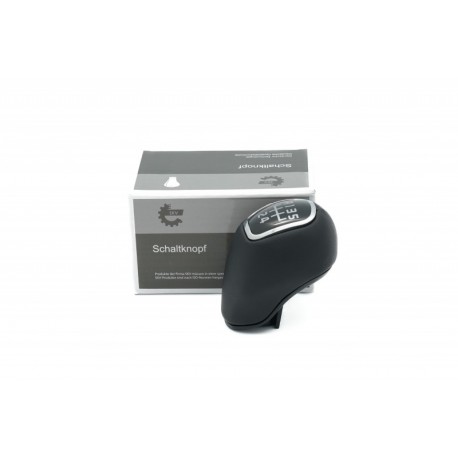 buton schimbător de viteze HYUNDAI ix20 i30 437111K100EQ 5B piele neagră/cromo 437111K100EQ