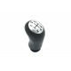 RENAULT Clio II III Twingo butonul schimbătorului de viteze 8200379950 5B negru/cromo 8200379950