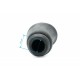 RENAULT Clio II III Twingo butonul schimbătorului de viteze 8200379950 5B negru/cromo 8200379950