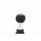 AUDI A4 B6 B7 8E0863278DD 5B negru / crom burduf din piele fir roșu 8E0863278DD