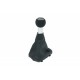 AUDI A3 (8L1) 8L0864261A 5B Maneta schimbătorului de viteze negru/piele cromată 8L0864261A