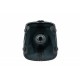 AUDI A3 (8P1) 8P0864261T Maneta schimbătorului de viteze 6B din piele cu inel negru/roșu 8P0864261T
