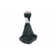 AUDI A3 (8P1) 8P0864261T Maneta schimbătorului de viteze 6B din piele cu inel negru/roșu 8P0864261T