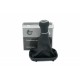 AUDI A4 B5 A6 C5 A8 4B0863279A 5B mâner schimbător de viteze negru/piele cromată 4B0863279A