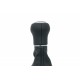 AUDI A4 B5 A6 C5 A8 4B0863279A 5B mâner schimbător de viteze negru/piele cromată 4B0863279A