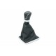 FORD Fiesta IV Focus II butonul schimbătorului de viteze 4M51A045B79 5B negru cu luneta cromată 4M51A045B79