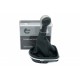 SEAT Altea Leon Toledo III butonul schimbătorului de viteze 1P0711113AJ 6B cadru gri argintiu mat 1P0711113AJ