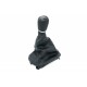 SEAT Leon Toledo II 1M0711113A 6B Maneta schimbătorului de viteze din piele neagră 1M0711113A