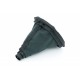 SKODA Octavia I 1U0711115 5B Buton schimbător de viteze cu inserție din alamă 22 mm negru mat 1U0711115