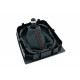 VW Caddy III EOS Golf V VI Jetta III Touran 1K0711113CF 5B inel cromat negru/roșu 1K0711113CF