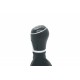 VW Golf VII 5G1711113 6B Buton schimbător de viteze negru/cromo cadru crom 5G1711113