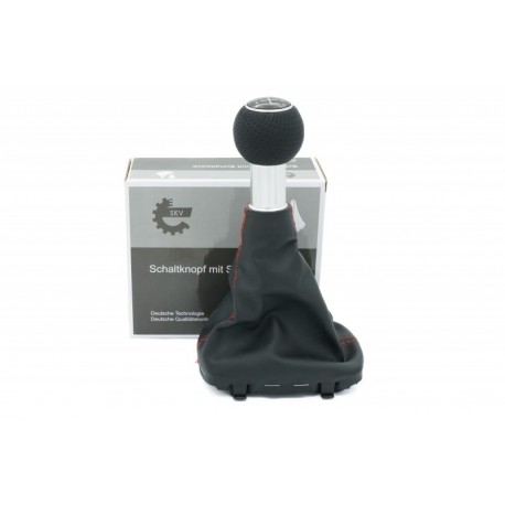 AUDI A3 (8L1) 8L0863279B 5B negru / crom piele paddle fir roșu 8L0863279B