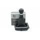 VW Caddy III EOS Golf V VI Jetta III Touran 1K0711113CF 5B negru / crom cadru din piele crom burduf roșu fir 1K0711113CF