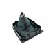 VW Caddy III EOS Golf V VI Jetta III Touran 1K0711113CF 5B negru / crom cadru din piele crom burduf roșu fir 1K0711113CF