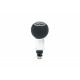 AUDI A3 (8L1) 8L0863278BN Maneta schimbătorului de viteze 6B negru/cromo piele perforată 8L0863278BN