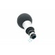 AUDI A3 (8L1) 8L0863278BN Maneta schimbătorului de viteze 6B negru/cromo piele perforată 8L0863278BN