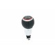 AUDI A3 (8P1) mâner schimbător de viteze 8L0863278BN 5B negru/cromo/roșu inel piele perforată 8L0863278BN