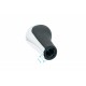 GLASS DE SCHIMBARE BMW 1 3 5 6 X1 X3 X5 Z4 25117566267 6B piele neagră/cromo 25117566267