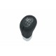 GLASS DE SCHIMBARE BMW 1 3 5 6 X1 X3 25117595327 6B negru/argintiu mat piele perforată 25117595327