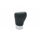 GLASS DE SCHIMBARE BMW 1 3 5 6 X1 X3 25117595327 6B negru/argintiu mat piele perforată 25117595327
