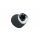 GLASS DE SCHIMBARE BMW 1 3 5 6 X1 X3 25117595327 6B negru/argintiu mat piele perforată 25117595327
