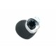 GLASS DE SCHIMBARE BMW 1 3 5 6 X1 X3 25117595327 6B negru/argintiu mat piele perforată 25117595327