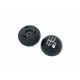 Buton schimbător de viteze FIAT 500 500C 46315251 5B negru 46315251
