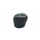 FORD C-Max Focus Galaxy Kuga Mondeo S-Max Buton schimbător de viteze 1798600 6B negru/cromo piele perforată 1798600