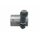 butonul schimbătorului de viteze SEAT Leon Toledo II VW Golf IV Bora I 1J0711113 5B negru/cromo 1J0711113
