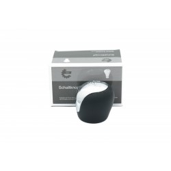Buton schimbător de viteze HYUNDAI Elantra i30 ix35 KIA Cerato Optima Soul 437112H100XP 5B piele cromată 437112H100XP