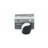 Buton schimbător de viteze HYUNDAI Elantra i30 ix35 KIA Cerato Optima Soul 437112H100XP 5B piele cromată 437112H100XP