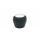 Buton schimbător de viteze HYUNDAI Elantra i30 ix35 KIA Cerato Optima Soul 437112H100XP 5B piele cromată 437112H100XP