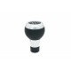MINI Mini Roadster mâner schimbător de viteze 25112753782 5B piele neagră/cromo 25112753782