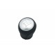 Maneta schimbătorului de viteze NISSAN Juke Qashqai X-Trail 32865JD55A 6B argint mat piele perforată 32865JD55A